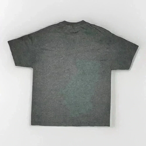 Majestic Miami Marlins T Shirt Mens XL Gray MLB Baseball Logo - Picture 2 of 5